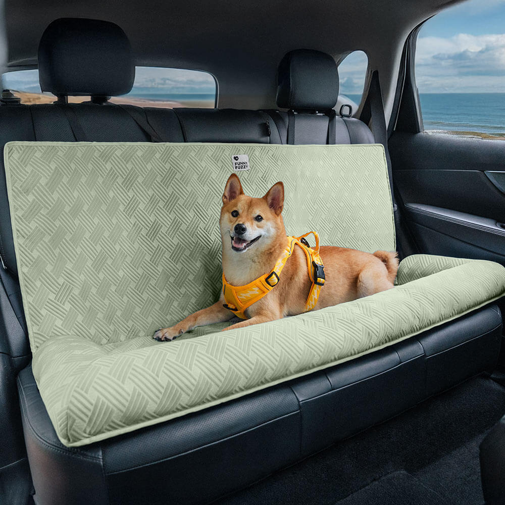 Kühlende Reiseunterlage Sicherheitsrückenlehne großes Hundecar-Seat-Bett - Roadtrip