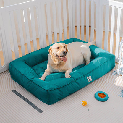 Vollständig orthopädische Umgebungsunterstützung wasserdichtes großes Hundebett - Haustierfreundliches Schlafzimmer