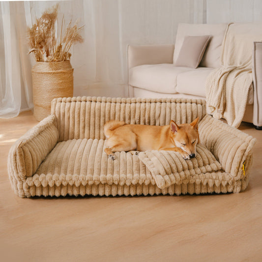 Orthopädisches Hundesofa mit Kissen - Snoozy Dream