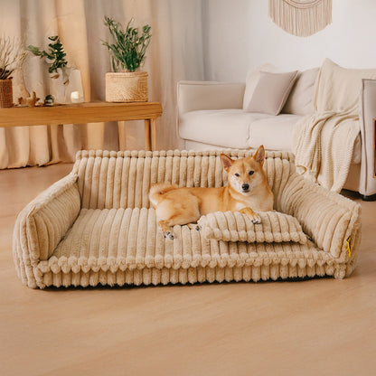 Großes waschbares flauschiges orthopädisches weiches Hundekissen Hundesofa-Bett - Home Office