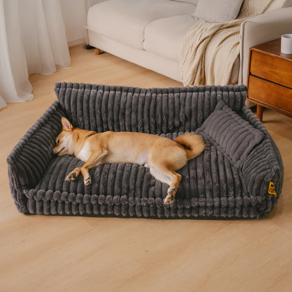 Großes waschbares flauschiges orthopädisches weiches Hundekissen Hundesofa-Bett - Home Office