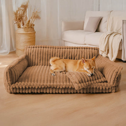 Großes waschbares flauschiges orthopädisches weiches Hundekissen Hundesofa-Bett - Home Office