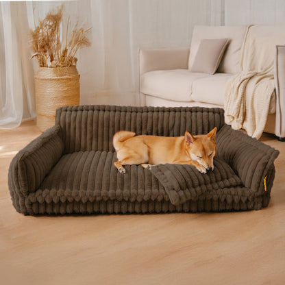 Orthopädisches Hundesofa mit Kissen - Snoozy Dream