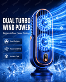 🥳PROMOÇÃO DE 2026🥳💞Mais de 50 mil unidades vendidas!💨🌙 50% de desconto! Ventilador de mesa portátil – 5 velocidades, ultrassilencioso, brisa suave. Perfeito para o quarto ou para o escritório. Mantém-te fresco sem ruído! 😴✨