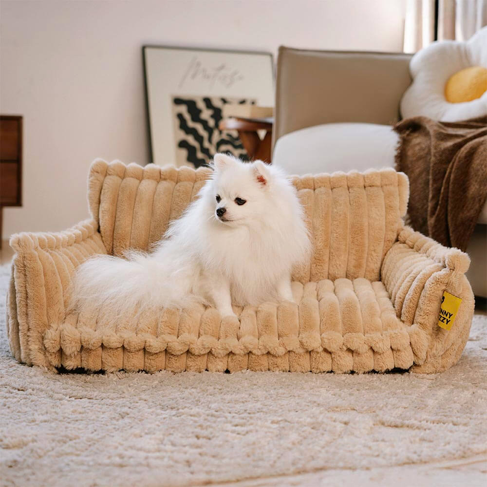Großes waschbares flauschiges orthopädisches weiches Hundekissen Hundesofa-Bett - Home Office