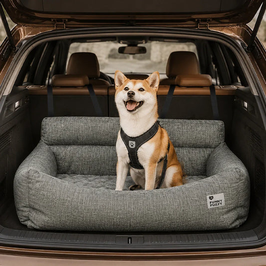 Reise-Kissen Voll Langlebig Waschbar Hund Auto Rücksitz Bett - Roadtrip