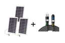 Painel solar flexível de 2 W e 5 V
