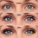 💜Cílios lindos o dia todo, sem manchas! Rímel à prova de água com fibras para um volume natural.