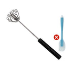 🍳 Um prático auxiliar de cozinha! Batedor manual com cabo antiderrapante, em aço inoxidável e resistente, a um preço acessível!