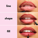 Marcador de contorno labial e.l.f Main Stain - Ferramenta de longa duração para uma definição precisa dos lábios (Acessório de maquilhagem para beleza e cuidados pessoais)