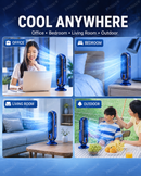 🥳PROMOÇÃO DE 2026🥳💞Mais de 50 mil unidades vendidas!💨🌙 50% de desconto! Ventilador de mesa portátil – 5 velocidades, ultrassilencioso, brisa suave. Perfeito para o quarto ou para o escritório. Mantém-te fresco sem ruído! 😴✨