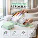 🏆 Last Day Special Price £9.99 ! 💊A8 Waterproof Pill Pouch Set – 7 to 14 Days of Meds & Vitamins💧Waterproof & Crush-Resistant Shell