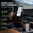 ⭐Novidade de 2026💥PROMOÇÃO QUENTE🥳🧲Suporte para telemóvel para porta-copos do carro – Ajustável a 360°, íman N52 potente, manuseamento com uma só mão, compatível com todos os telemóveis, modelos magnéticos e com pinça estáveis para uma condução segura