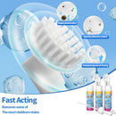 💖ÚLTIMO DIA: COMPRE 2 E GANHE 1 GRÁTIS!!💖 Yass Clean Magic Foam – Produto de limpeza para tapetes e estofos – Removedor de manchas e odores de animais de estimação com escova de limpeza🧼🪄