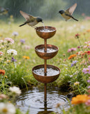 ⚡ Rain Catcher - Suporte para plantas 🌧️Enfeite de jardim em metal