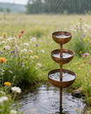 ⚡ Rain Catcher - Suporte para plantas 🌧️Enfeite de jardim em metal