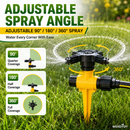 🏡COMPRE 1 E GANHE 1 GRÁTIS✨Sistema de rega automática com rotação de 360°, aspersor para jardim e relvado, pátio