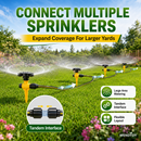 🏡COMPRE 1 E GANHE 1 GRÁTIS✨Sistema de rega automática com rotação de 360°, aspersor para jardim e relvado, pátio