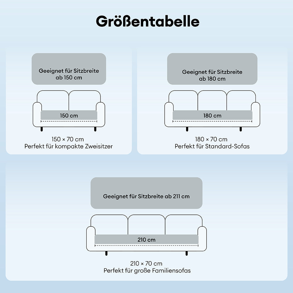 Kühlende rutschfeste Sofabezug - Chill Nest