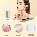 🎉[PRODUTO OFICIAL] 🎉Stick de Cobertura V com Pincel Removível - Stick de Base Coreano para Cuidados da Pele que Muda de Cor com Cápsulas de Colagénio (12.7 g)