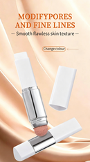🎉[PRODUTO OFICIAL] 🎉Stick de Cobertura V com Pincel Removível - Stick de Base Coreano para Cuidados da Pele que Muda de Cor com Cápsulas de Colagénio (12.7 g)