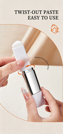 🎉[PRODUTO OFICIAL] 🎉Stick de Cobertura V com Pincel Removível - Stick de Base Coreano para Cuidados da Pele que Muda de Cor com Cápsulas de Colagénio (12.7 g)