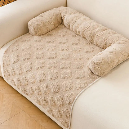 Blumenplüsch Multi-Purpose Anti-Rutsch Couchbezug Hundematte