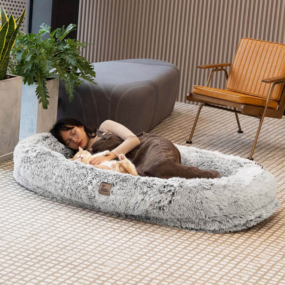 Donut Orthopädisches Hundebett - Haustierfreundliches Schlafzimmer