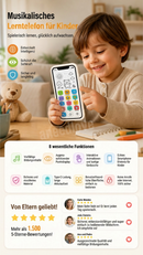 📱 50 % DE DESCONTO – Smartphone educativo para crianças | De grande valor pedagógico, não cansa a vista e é ideal para aprender ✨👶