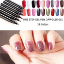 💅 Oferta por tempo limitado: compre 1 e ganhe 1 grátis – 19,99  Caneta de gel para unhas One Step🎨Mini lâmpada UV portátil grátis💡