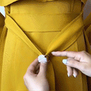 ✨ Fivela elegante francesa para casaco e cachecol – Elegância na ponta dos dedos!