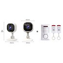 🥳PROMOÇÃO DE 2026🥳💞Mais de 50 mil unidades vendidas!📹🔒 50% de desconto! Câmara de segurança HD inteligente sem fios – rotação de 360°, visão noturna e áudio bidirecional. Fique de olho na sua casa, a qualquer hora! 🏠✨
