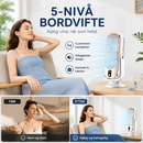 🥳PROMOÇÃO DE 2026🥳💞Mais de 50 mil unidades vendidas!💨🌙 50% de desconto! Ventilador de mesa portátil – 5 velocidades, ultrassilencioso, brisa suave. Perfeito para o quarto ou para o escritório. Mantém-te fresco sem ruído! 😴✨