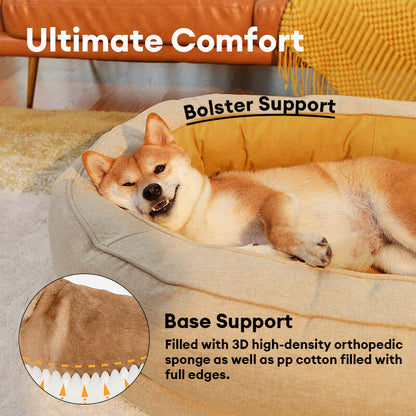 Donut Orthopädisches Hundebett - Haustierfreundliches Schlafzimmer