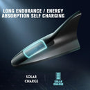 Luz LED com antena de teto em forma de barbatana de tubarão para carros movidos a energia solar