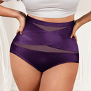 🌸 Último dia – Compre 1 e receba 2 embalagens ✨ Cuecas modeladoras de cintura alta com corte cruzado, tamanho Plus