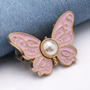 🌸🦋 COMPRE 1 E GANHE 1 GRÁTIS 🎁💜 Fivela removível em forma de borboleta para ajustar a cintura – sem necessidade de ferramentas, ajuste regulável para calças de ganga, saias e vestidos, cria uma silhueta em forma de ampulheta ✨👗💃