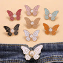 🌸🦋 COMPRE 1 E GANHE 1 GRÁTIS 🎁💜 Fivela removível em forma de borboleta para ajustar a cintura – sem necessidade de ferramentas, ajuste regulável para calças de ganga, saias e vestidos, cria uma silhueta em forma de ampulheta ✨👗💃