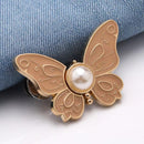 🌸🦋 COMPRE 1 E GANHE 1 GRÁTIS 🎁💜 Fivela removível em forma de borboleta para ajustar a cintura – sem necessidade de ferramentas, ajuste regulável para calças de ganga, saias e vestidos, cria uma silhueta em forma de ampulheta ✨👗💃