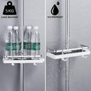 ⏳ TEMPO LIMITADO: 50% DE DESCONTO! 🚿 Suporte organizador de chuveiro para barra de banheiro 🔥