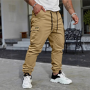 ⏳🔥50% DE DESCONTO POR TEMPO LIMITADO! 👖 Calças cargo casuais para homem – Elegantes, confortáveis e ajustáveis ✨