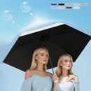 Guarda-chuva portátil tipo cápsula de dupla utilização