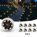 💐🌙✨ PROMOÇÃO -50%! Conjunto de candeeiros solares para exterior – Autonomia de 8 a 10 horas, instalação sem fios (2 a 14 unidades, preto)