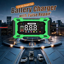 Carregador inteligente para baterias de automóvel de 12 V e 6 A com função de reparação por impulsos