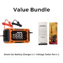 Carregador inteligente para baterias de automóvel de 12 V e 6 A com função de reparação por impulsos