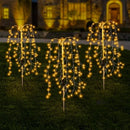 🎁Novidades de 2026 com 50% de desconto💥Luzes solares de jardim para decoração exterior – 100 LEDs, à prova de água IP55, instalação fácil 🌙