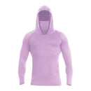 Camisola com capuz leve de secagem rápida e proteção UV para homem