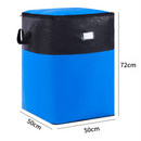 🦦 50% DE DESCONTO AGORA! 🧳 Saco dobrável para arrumação e mudanças – Resistente, de grande capacidade e perfeito para organizar e viajar ✈️