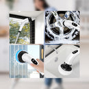 🔋 Conjunto de escovas de limpeza elétricas 9 em 1 – Cabeças intercambiáveis, rotação potente e ideal para a cozinha, casa de banho e azulejos 🏠