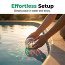 🔥Novo sucesso de vendas❤️‍🔥Luzes flutuantes para piscina alimentadas a energia solar